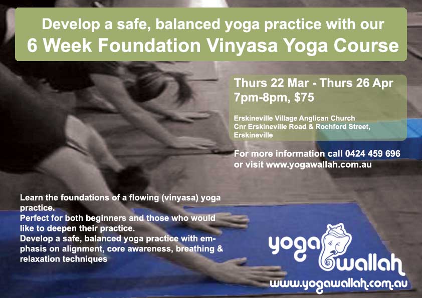Yoga Foundation Course March 2012 image