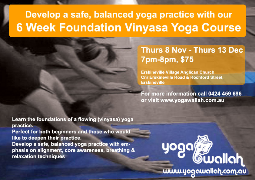 Yoga Foundation Course Flyer