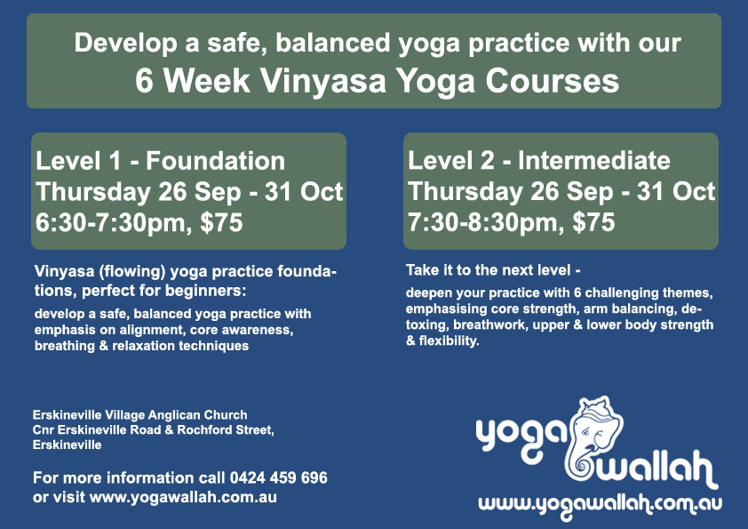Yoga_found_sep2013_blu_grn_ Yoga Foundation Courses start Thurs 26 Sep